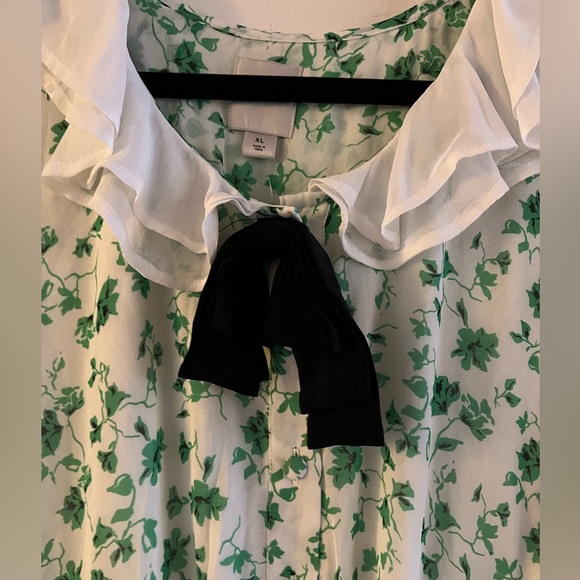 Anthropologie Maeve Short-Sleeve Collared Mini Dress - Picture 7 of 8